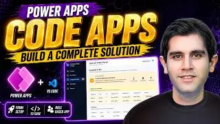 Power Apps CODE Apps FULL Tutorial — Step by Step Solution Build