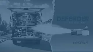 DEFENDER - Vehicle Smoke Screen Demonstration - Keep Your Vehicle and its Contents Safe from Theft