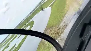 Hughes 269C flying with Al