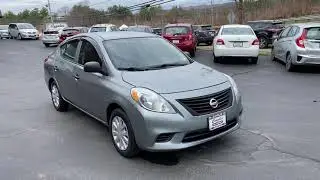 2013 Nissan Versa Manual Sedan