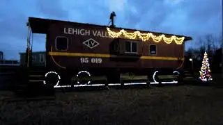 Manchester RR Memorial park lights 12 10 2024