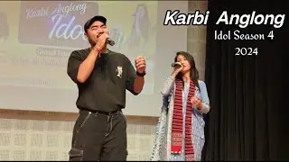 Karbi Anglong Idol Session4 2024//  live performance Singer.. Mandeyso Rongphar Ft. Nitu Timungpi
