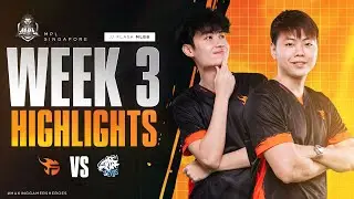 FL VS EVOS MPL SG SEASON 3 HIGHLIGHTS