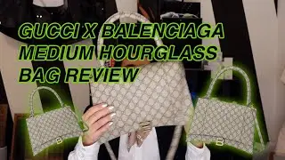 Gucci x Balenciaga Hourglass Bag REVIEW // Medium Hourglass Bag from the Hacker Project