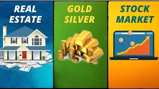 Real Estate vs Stock Market vs Gold Investing