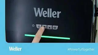 ZeroSmog Guard light bar and button settings by Weller Tools