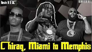 CHIEF KEEF, RICK ROSS AND JUICY J MIXTAPE: CHIRAQ, MIAMI TO MEMPHIS VOL. 1 (808 BEATS)