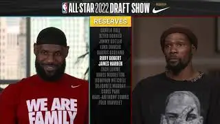 KD Picks Rudy Gobert Over James Harden In The Last Pick, And LeBron is Dying Laughing 😂