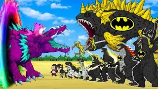 [Compilation 22min] BABY GODZILLA, KONG Rich vs Poor: Mecha GodZilla Feels Sad Because of too strong