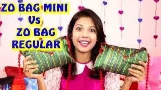 ZO BAG MINI VS ZO BAG REGULAR |WHICH ONE IS THE BEST? AUGUST MONTH REVIEW | KRISHNA ROY MALLICK