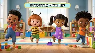 Clean Up Song for Kids | Fun Toddler Cleanup Music | Everybody Clean Up! (Kids Dance & Learn &bull; NEW!)
