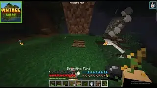 Minecraft Modpack (Vintage Wilds) Let's Play Part 2 Pit Kiln Not Working!