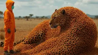 &ldquo;Leopard Completely Covered in Killer Bees &mdash; Insane Rescue Caught on Camera