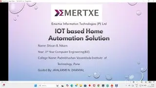 IoT-Based Smart Home System | Control Lights, Temperature & Water Level Remotely