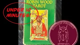 Robin Wood Tarot Review UNDER 10 MINUTES!!! #deckreview 