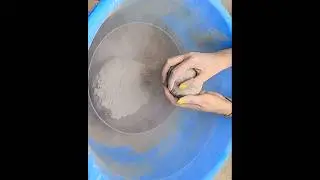 Volcano Dust Play Dry Crumbling #asmr #oddlysatisfying #satisfying