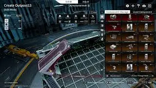 Outpost infinity siege. New base design testing the construct with angles