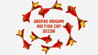 Red packet Koi Fish decor | Chinese New Year Decoration Ideas Using Red Packet | CNY DIY | CNY 2024