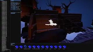 Bad Apple but it's a spotlight cookie in my game engine