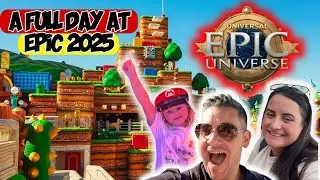 FULL DAY at Universal EPIC Universe 2025! Rating Rides, Big Laughs & Pizza Chaos!