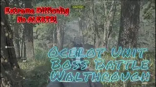 MGS Delta Snake Eater &ndash; EXTREME No-Alert Ocelot Unit Boss Walkthrough (PS5 4K UHD)