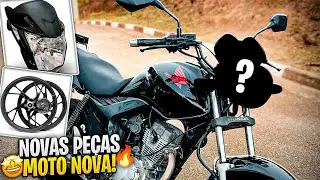 NOVOS ACESS&Oacute;RIOS FAN 150 PRETA PROJETO CHAVE