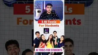 5 Ai tools for Students 2025 | Best AI Tools Free for Students Notes, exam, Assignment, Project