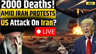 Iran Protests Live: US President Donald Trump Big Message To Iranians I World News I Live News