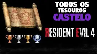 RESIDENT EVIL 4 REMAKE / TODOS OS TESOUROS DO CASTELO, TROF&Eacute;U 