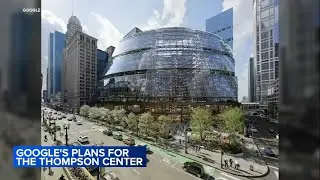 Google releases renderings of reconstruction plans for headquarters at Chicago's Thompson Center