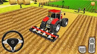 Tractor Farming Driver Simulator 2021 - Wheat Farm Harvester - Android Gameplay