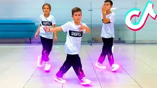 Tuzelity Shuffle Dance Neon Mode Tik Tok Tuzelity Dance Compilation 2025