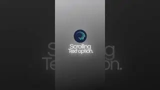 Alight motion - Scrolling Text Tutorial. #alightmotiontutorial #textanimation #shortsvideo