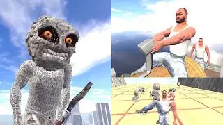Devil Moon Head Magical Kidnap For Franklin Brother And Grandpa😲 |Master Of Ak Gaming