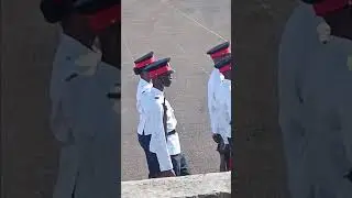 Andrew.Holness Prime Minister Inspects New Police Guards