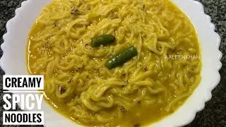 Green Chilli Maggi Recipe | Tasty Indian Spicy Maggi Masala Recipe Street Food Style Maggi Masala