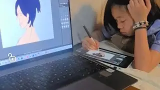 Digital Art in Action, LIVE by Hermione Eden