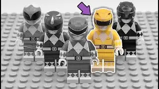 YELLOW RANGER Lego Minifigure UNBOXING | Custom Minifig SHOWCASE