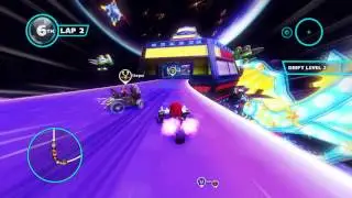 Sonic & All Stars Racing Transformed | Starry Speedway - World Tour SunShine Coast