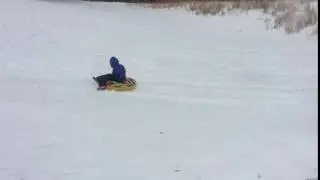 Epic Snow Tubing Fail