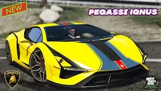 GTA 5 Online - Pegassi Ignus NEW DLC VEHICLE | Review & Best Customization | Lamborghini Sian
