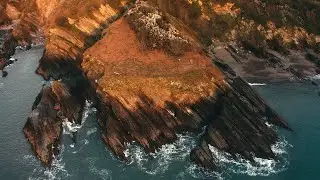 Hillsborought sunset trip | UK drone footage 4k