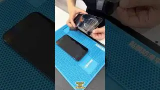 Ultra Clear (No Border Black) Premium Tempered Glass Screen Protector For iPhone 16 Pro Max #shorts