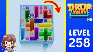 Drop Away Level 258 Solution Walkthrough