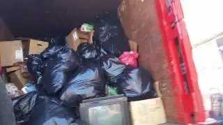 Bridgeport Chicago 20 year hoarder apartment sort through cleanout