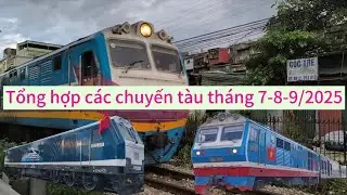 Tổng hợp các chuyến tàu tháng 7-8-9/2025 tại Hà Nội