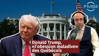 Politique am&eacute;ricaine : Les Qu&eacute;b&eacute;cois sont &laquo;maladivement obsessifs&raquo; sur Trump, d&eacute;plore Rafael Jacob