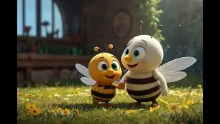 Magical Bee Adventure: Daisy's Encounter with the Bad Crow | Children's Storytime