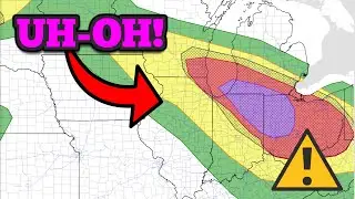 *MODERATE RISK* of Severe Weather TONIGHT - Widespread Damaging Winds