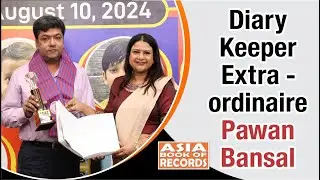 Diary Keeper Extraordinaire: Pawan Bansal